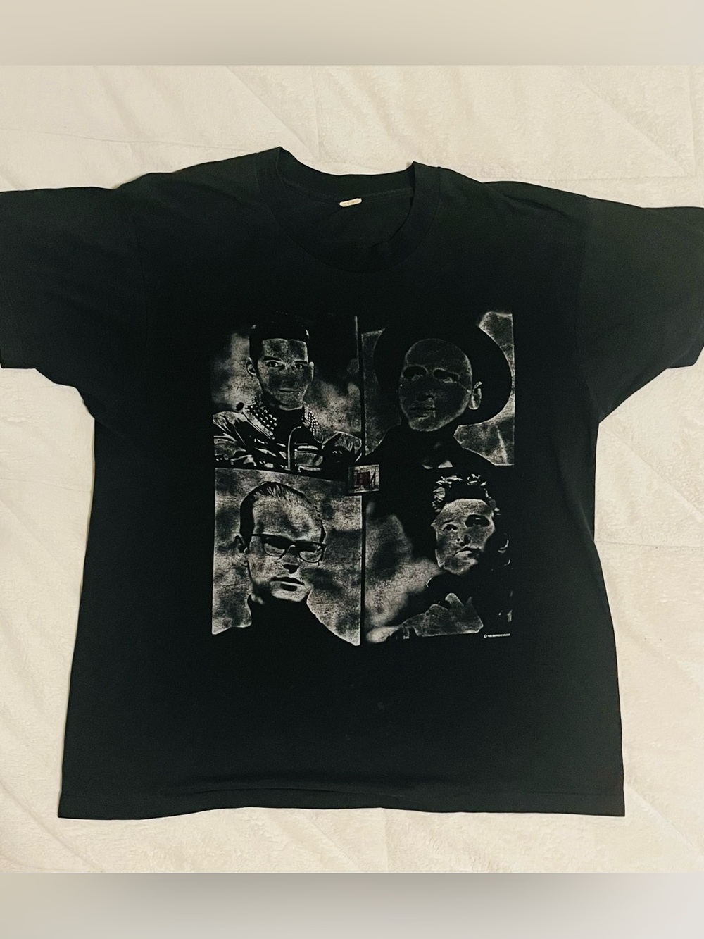 Vintage 1988 Depeche Mode U.S. Tour Shirt Black Men’s Size Large